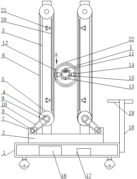 Camera device for network video shooting