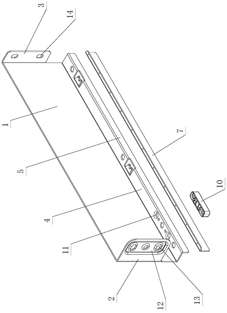 Integrated and optimized drawer side plate structure