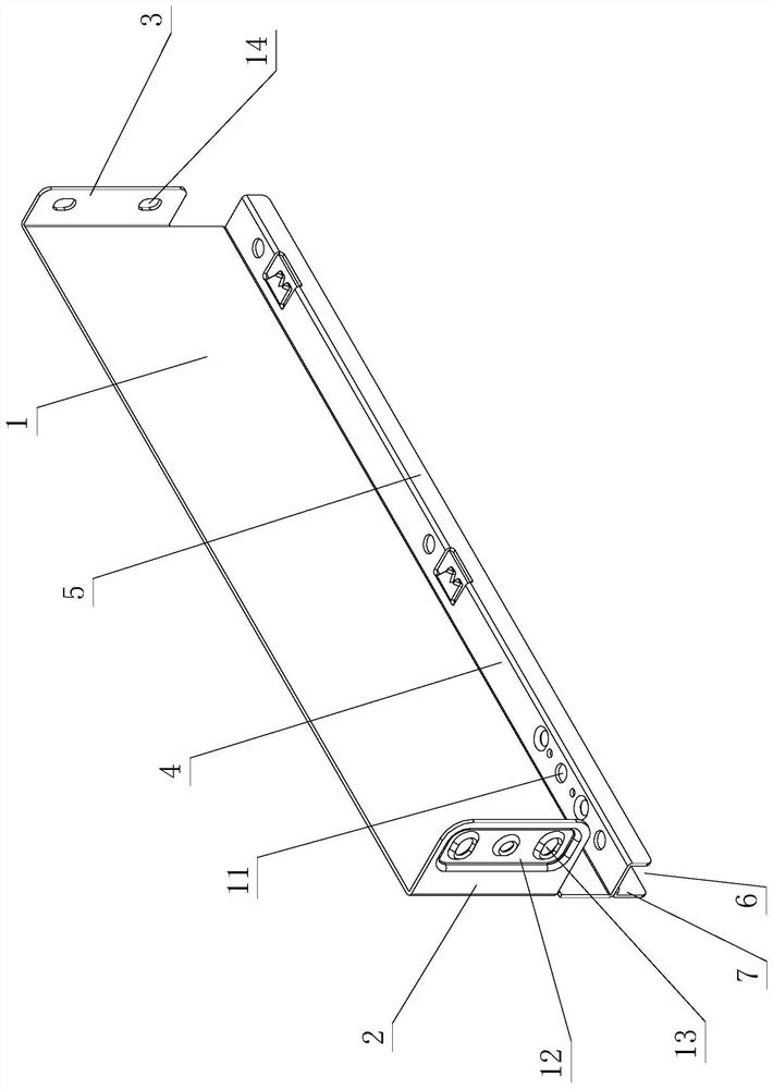 Integrated and optimized drawer side plate structure