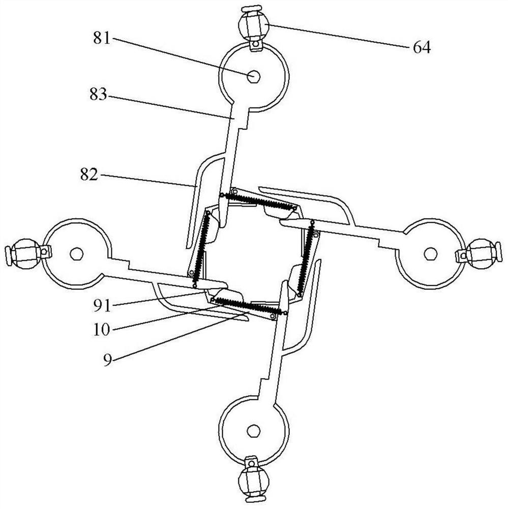 A survey device for foundation construction