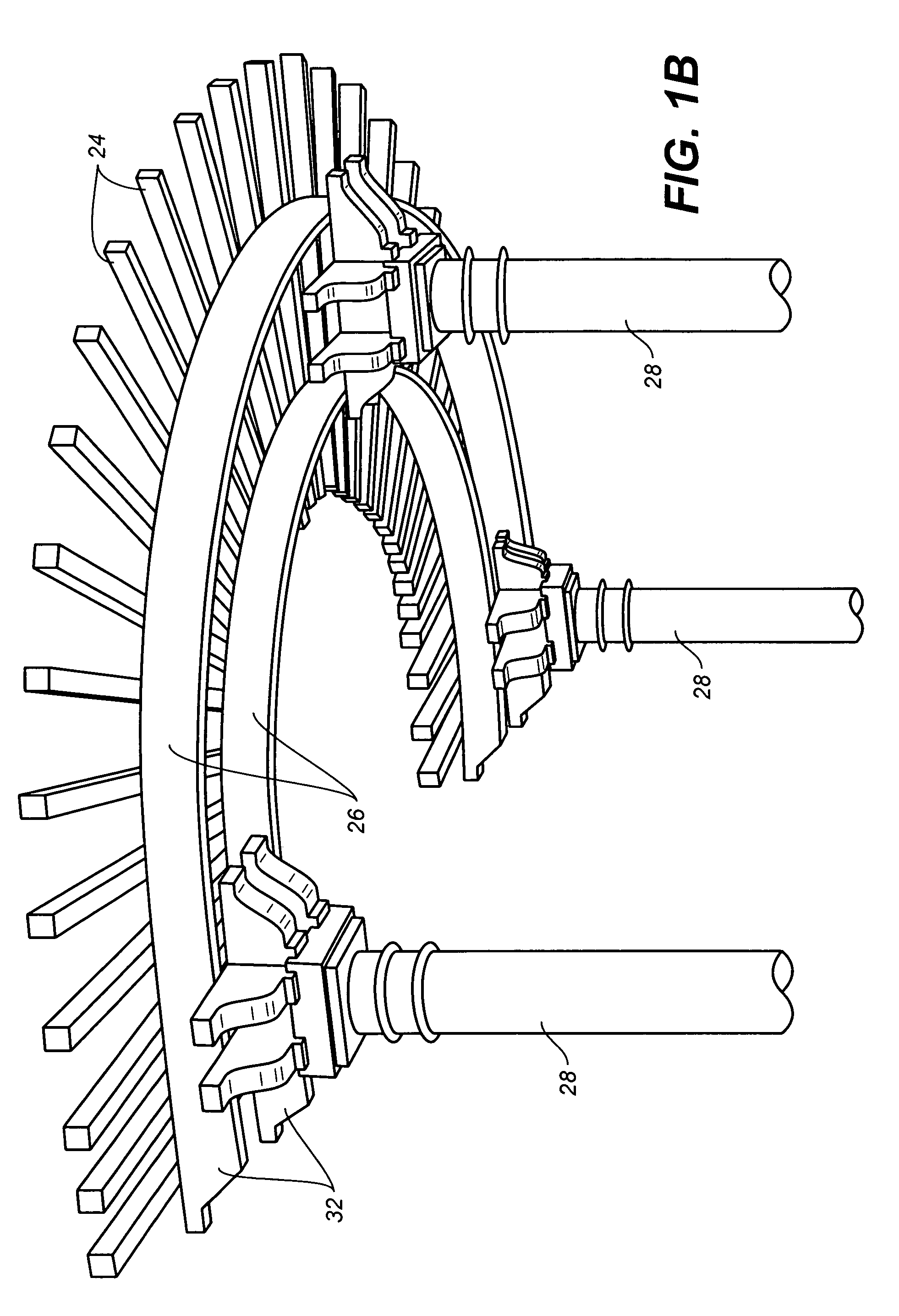 Large, transportable arcuate architectural components