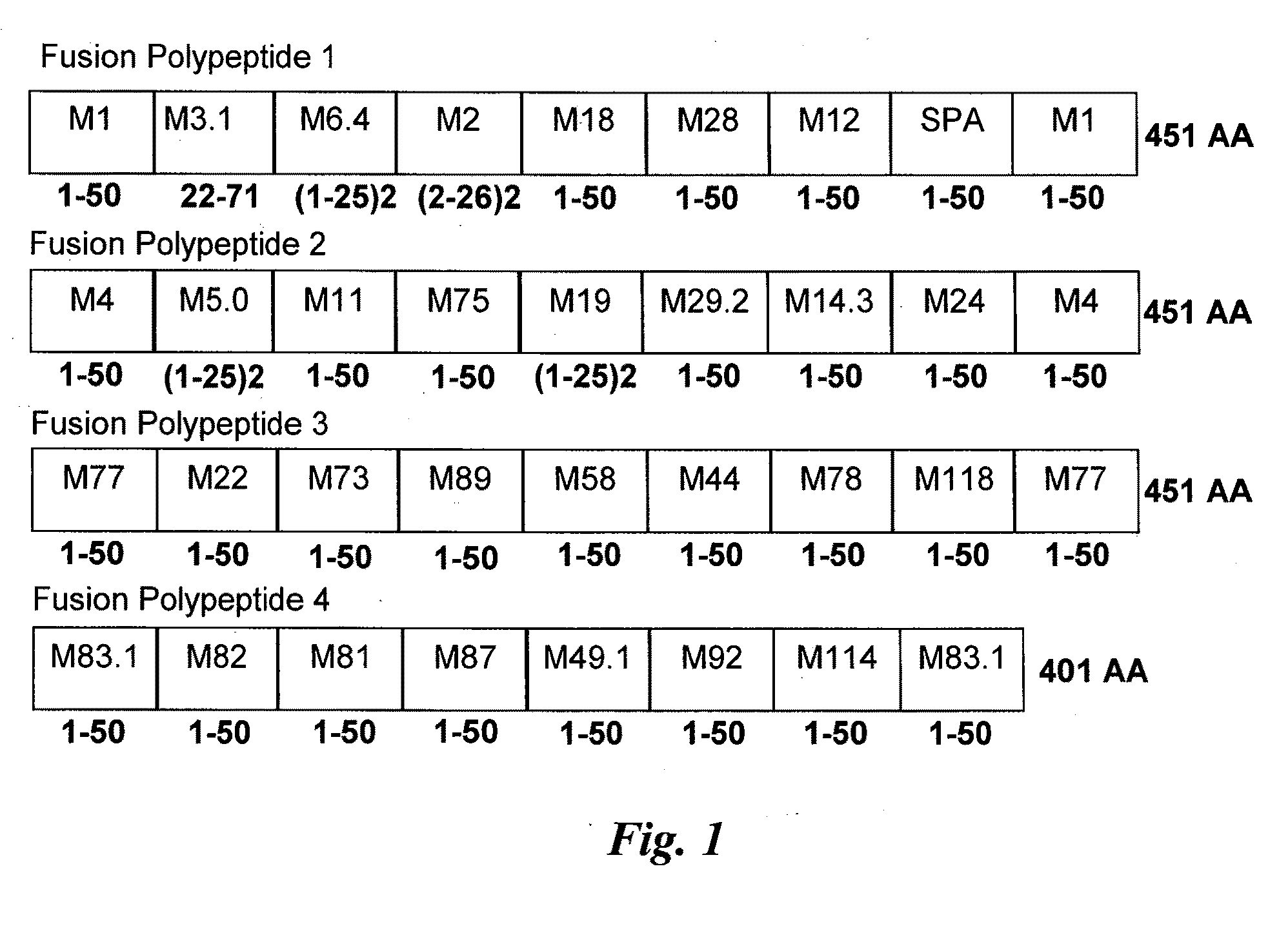 Group a streptococcus multivalent vaccine