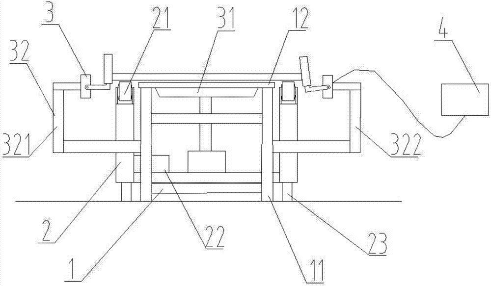 Aligning device and method for glass processing