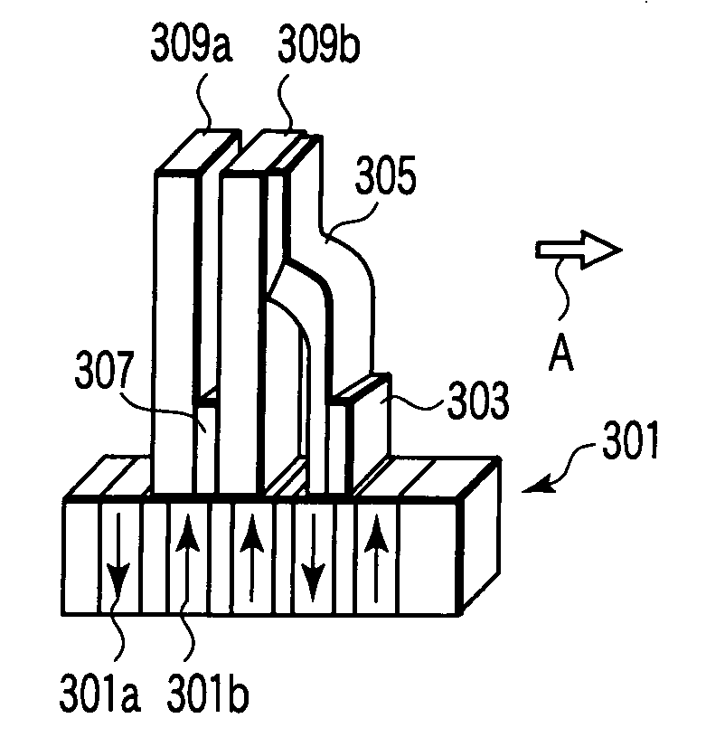 Magnetic sensor, magnetic field sensing method, semagnetic recording head, and magnetic memory device