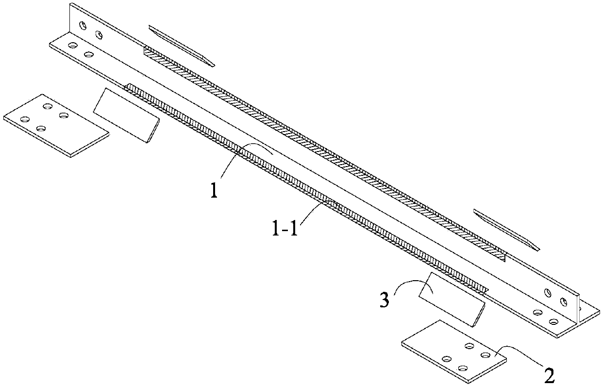 Buckling restrained brace with staggered intersecting plates