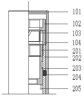 Special opening and closing tool for unlimited-level full-bore staged fracturing sliding sleeve