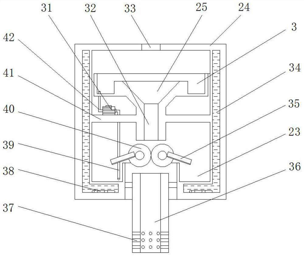 A high-efficiency 3D printing filament drawing device