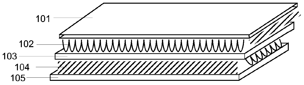 Aluminum alloy corrugated board