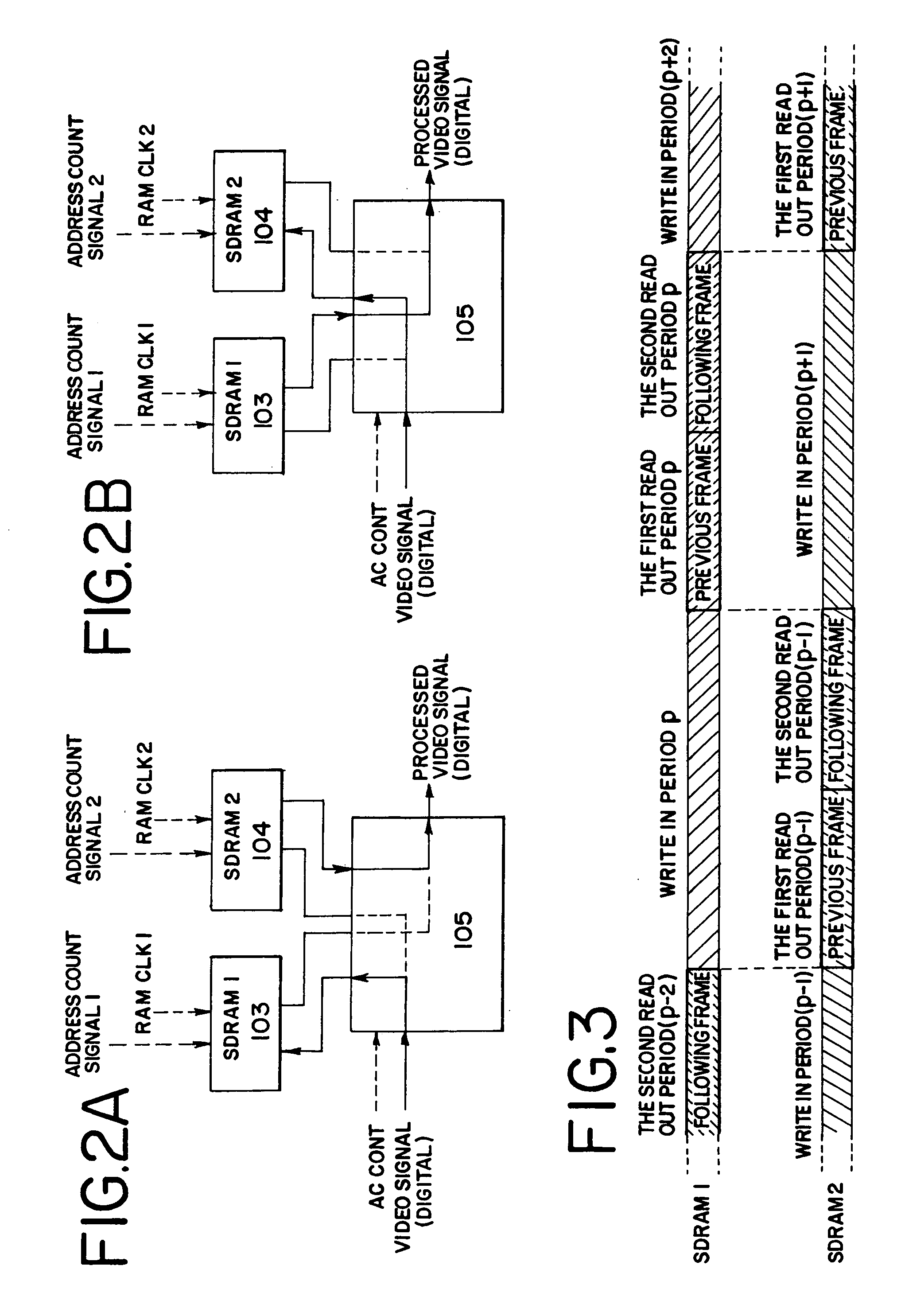 Semiconductor display device and method of driving a semiconductor display device