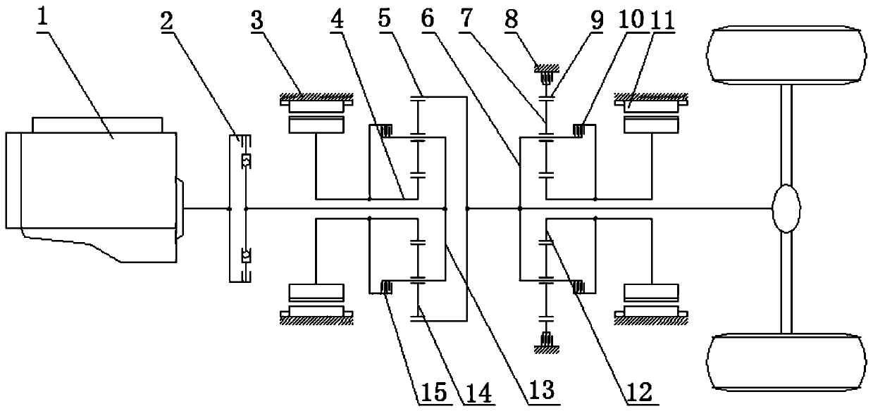 Hybrid power system and driving method thereof