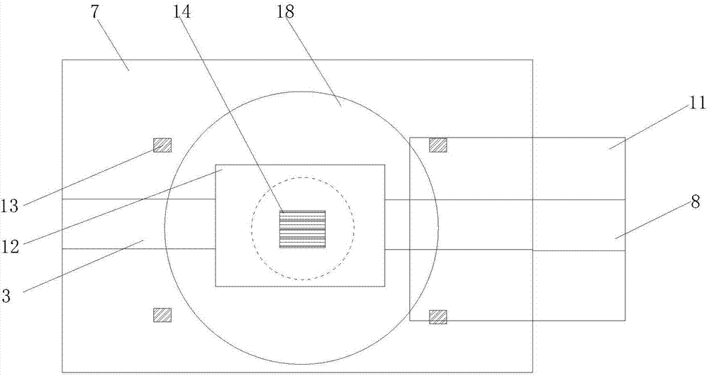 Hot-air dewatering and drying device for agricultural and sideline products