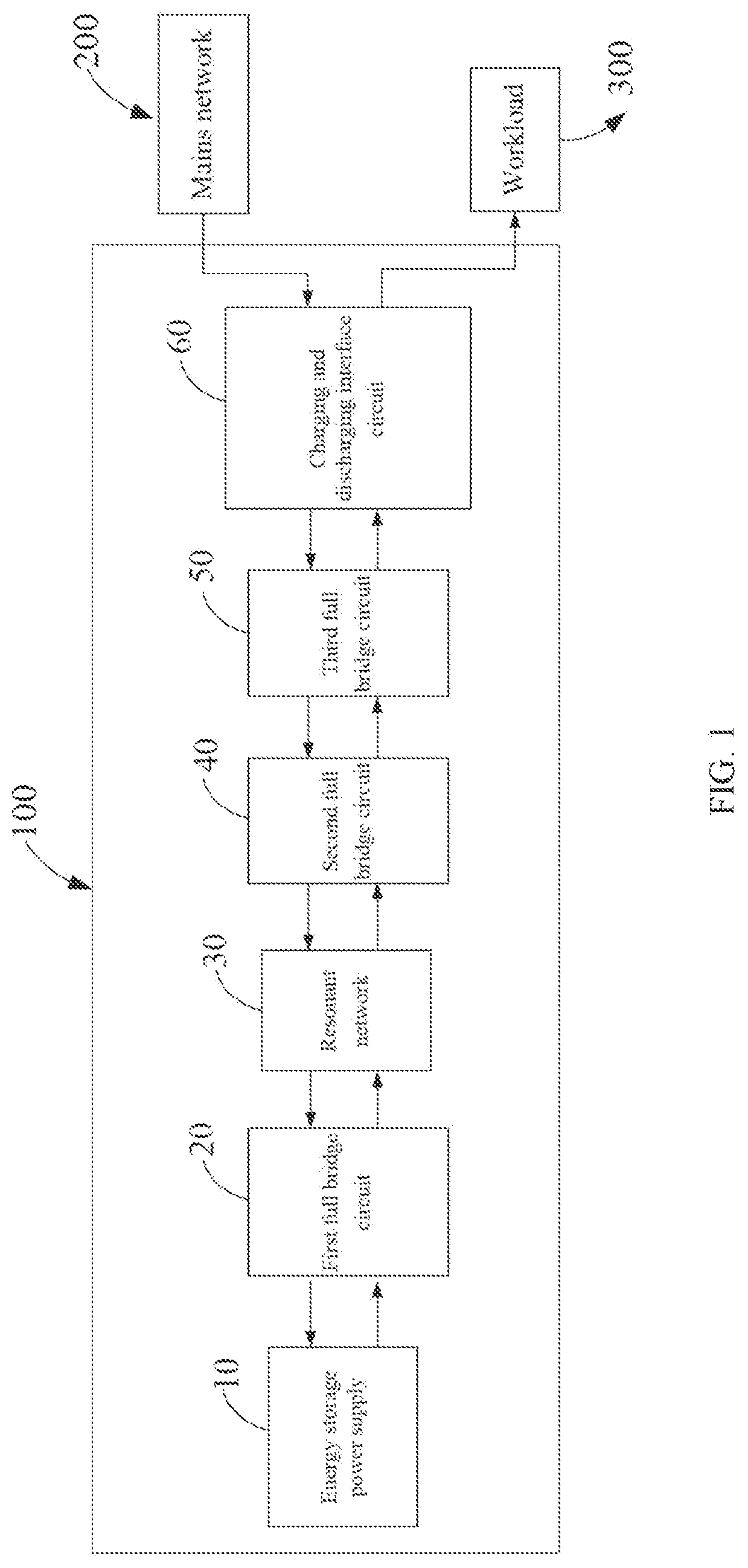 Bidirectional portable energy storage power supply without adapter