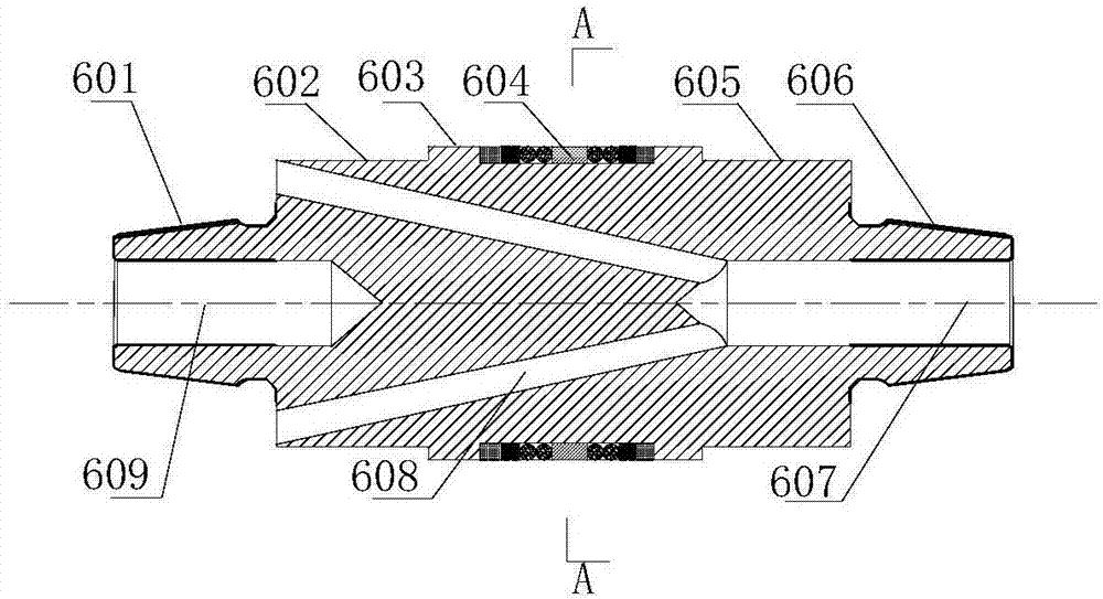 Well body structure and method for exploiting geothermal resources of dry-hot rock