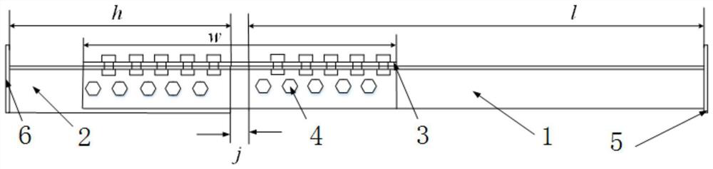 Transmission tower main material bearing capacity calculation method considering bolt connection