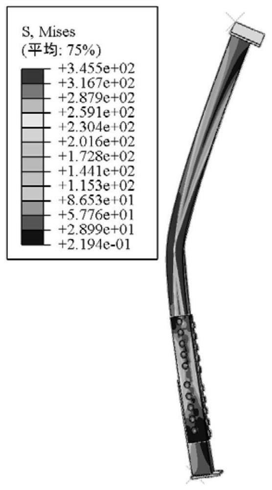 Transmission tower main material bearing capacity calculation method considering bolt connection