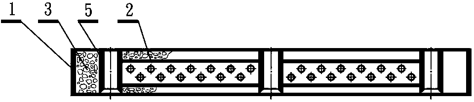 Unfired gangue foaming acoustical board