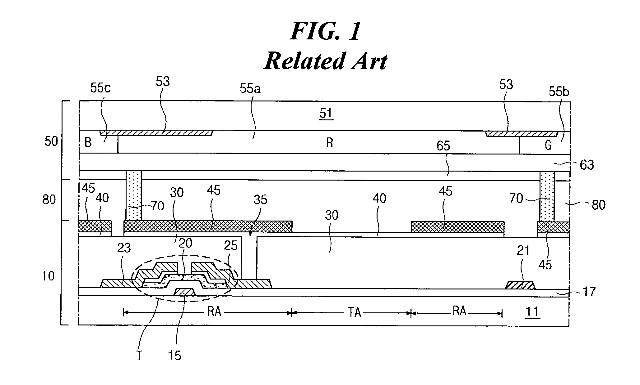 Transflective LCD device and fabrication method thereof