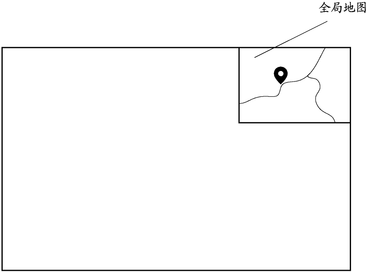 Mark point location display method, device, terminal and computer readable storage medium