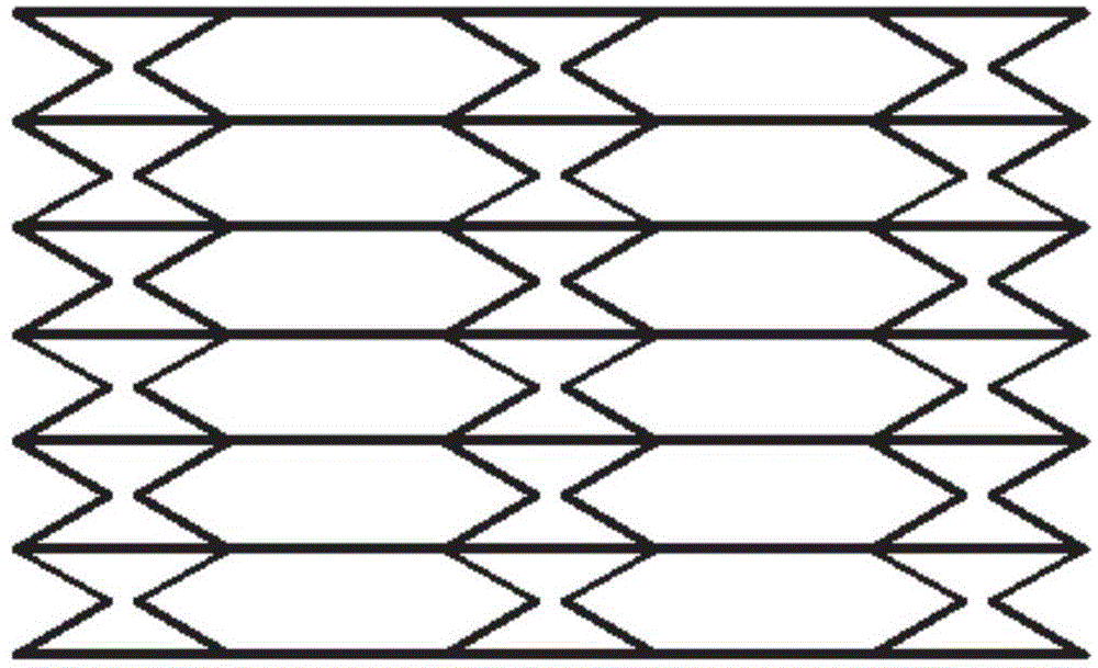 Large-deformation composite material with flexible cellular structure and preparation method of large-deformation composite material