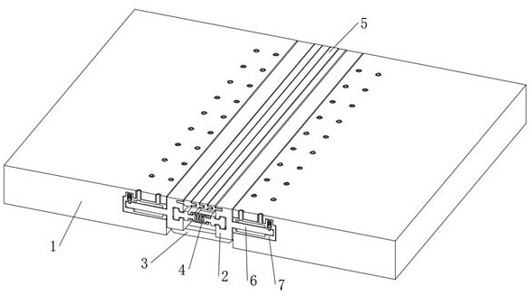 Anti-resonance device for steel-concrete composite bridge