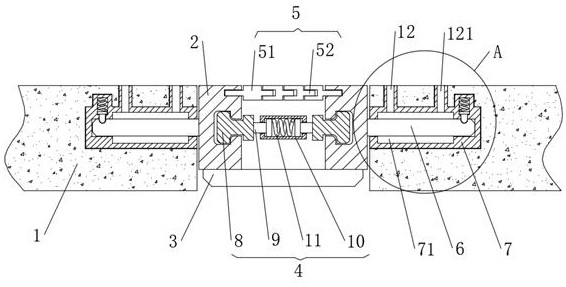 Anti-resonance device for steel-concrete composite bridge