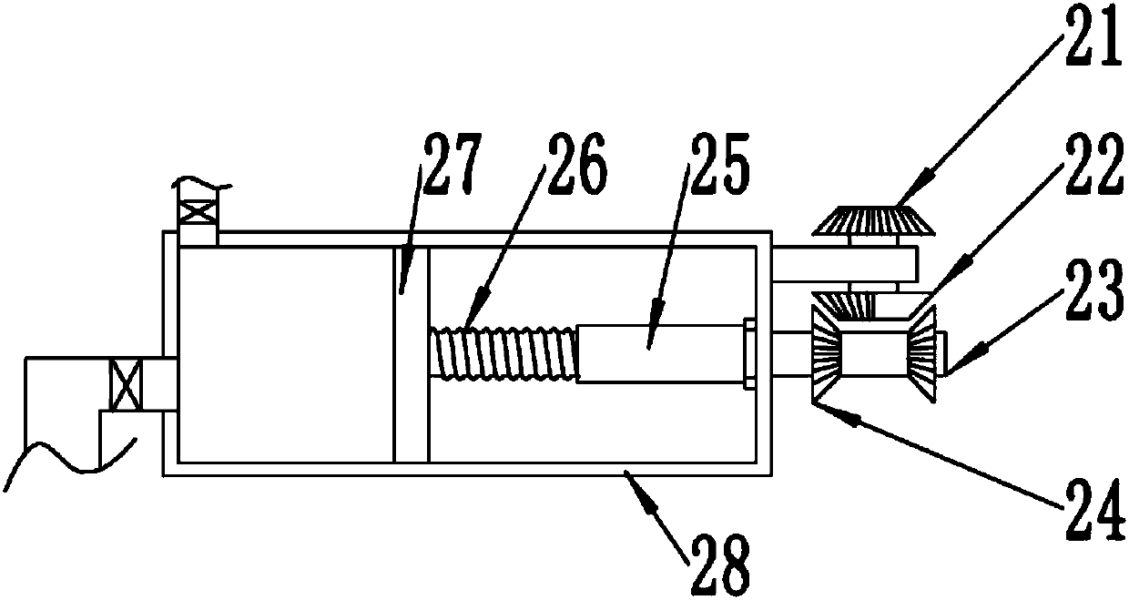 Road sweeping and dust falling device