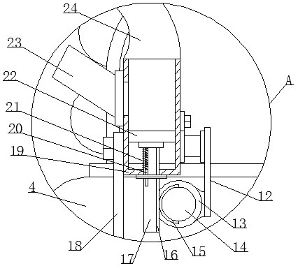 Control device for preventing students from gathering together for campus epidemic protection