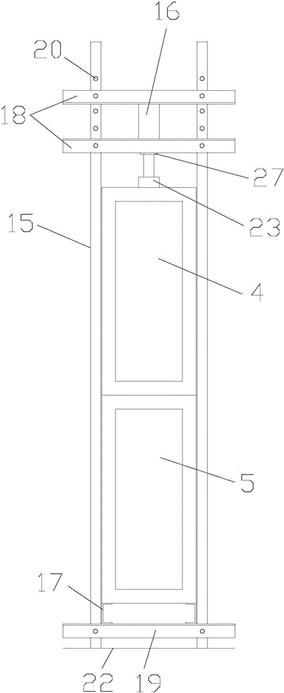 Tunnel model test device for global observation of surrounding rock deformation and fracture