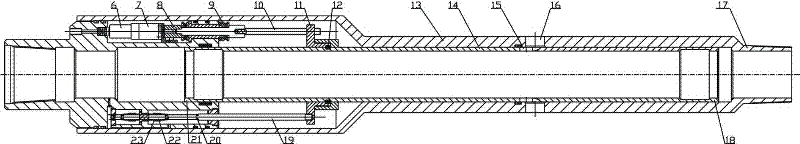 Underground flow control valve based on fiber bragg grating sensing detection