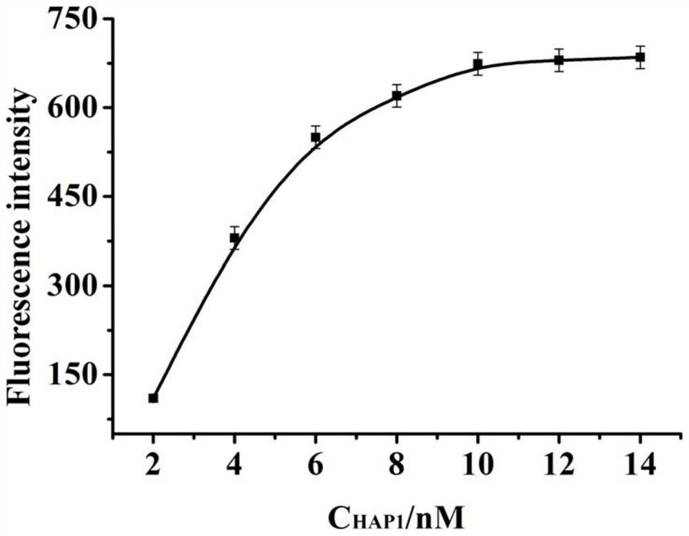 A biosensor for detecting ampicillin and its preparation method and application