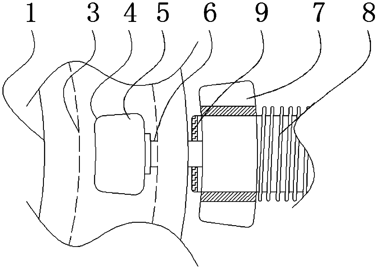 Self-cleaning type rotary valve for wellhead of oil pumping unit