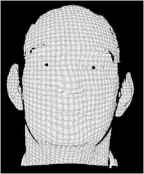 Local descriptor-based three-dimensional face recognition method