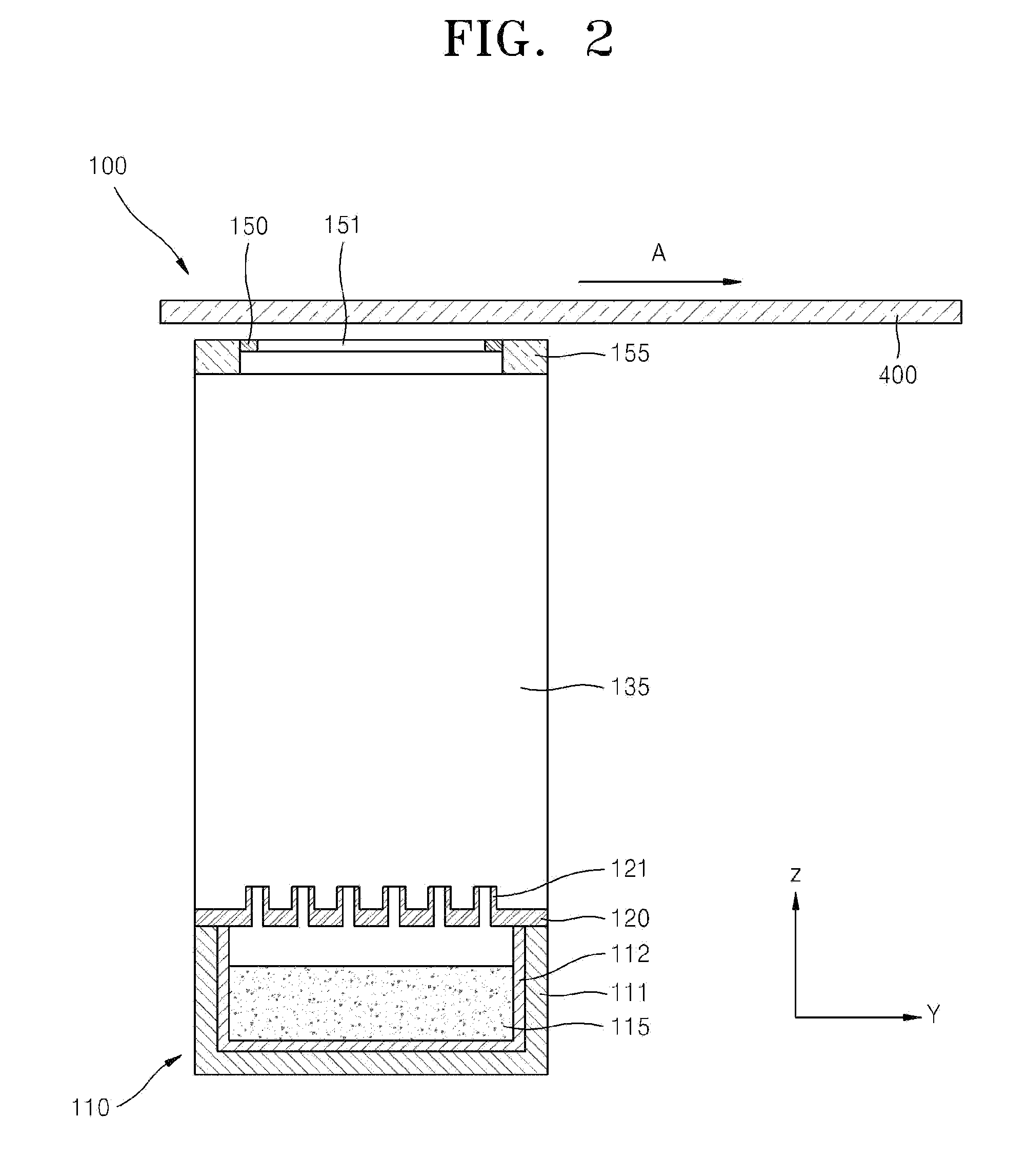 Tension apparatus for patterning slit sheet