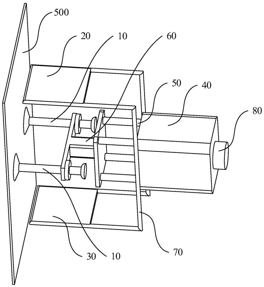 Bending clamp, carrying device, assembly system and assembly method thereof