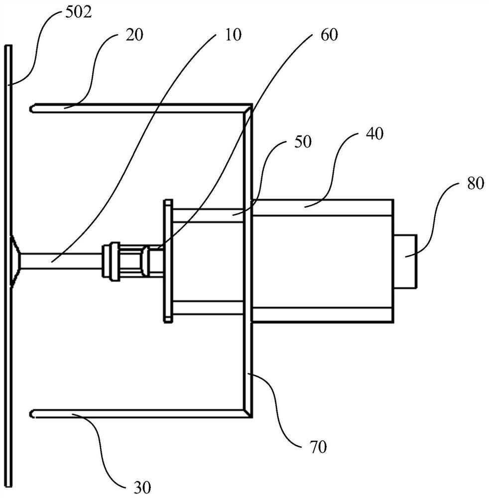 Bending clamp, carrying device, assembly system and assembly method thereof