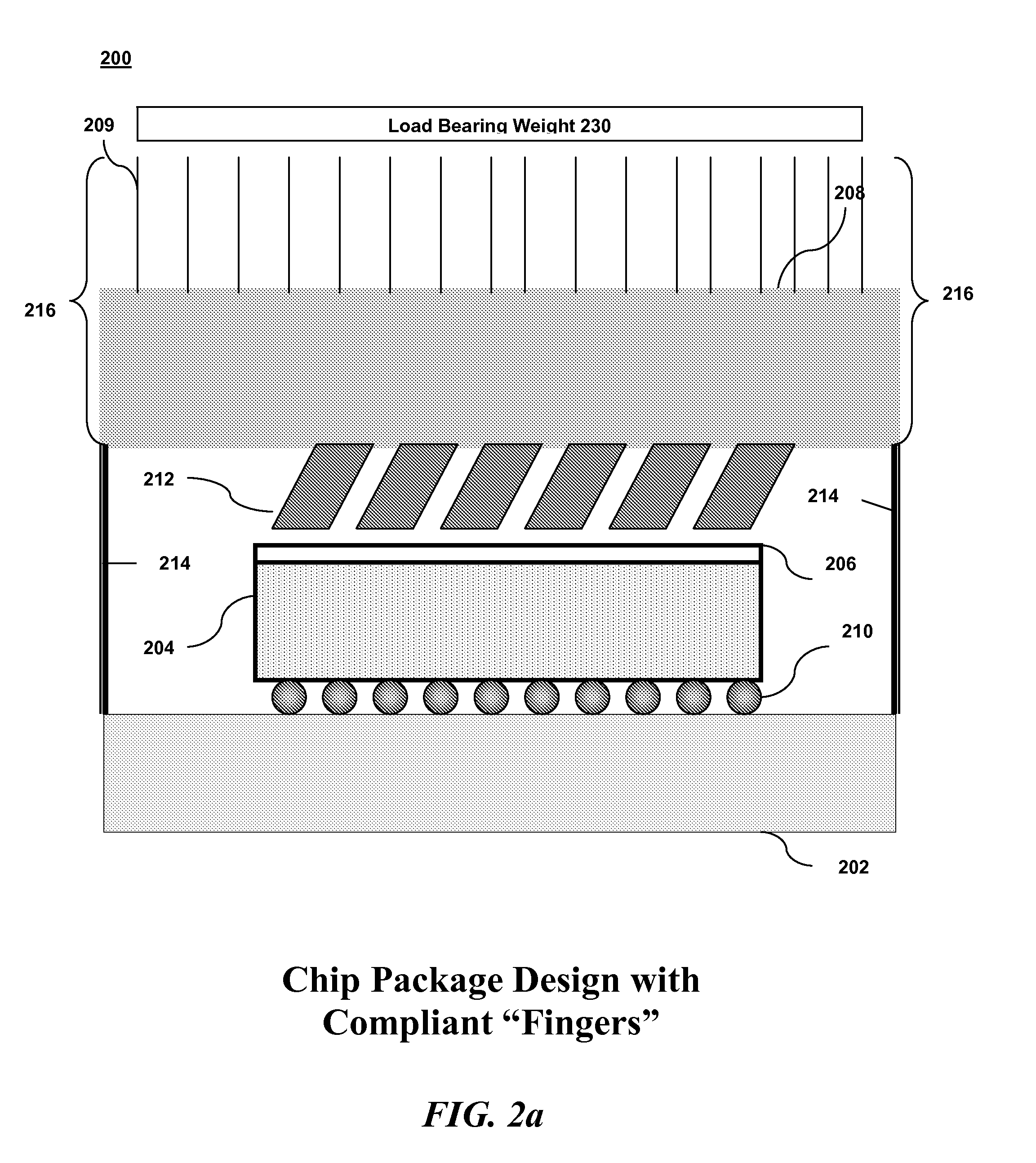 Heat Sink with Thermally Compliant Beams