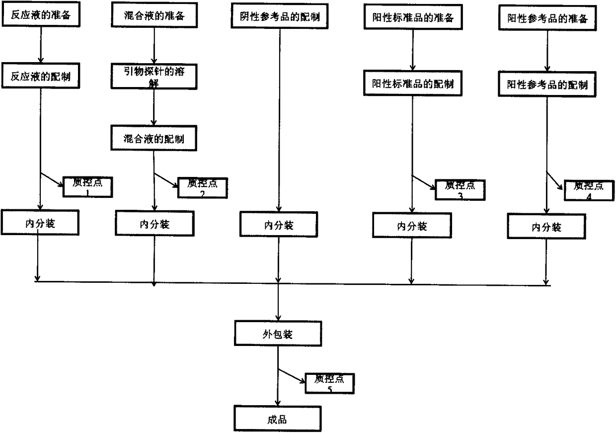 Fluorescent PCR kit and method for detecting 13 subtypes of human papillomavirus