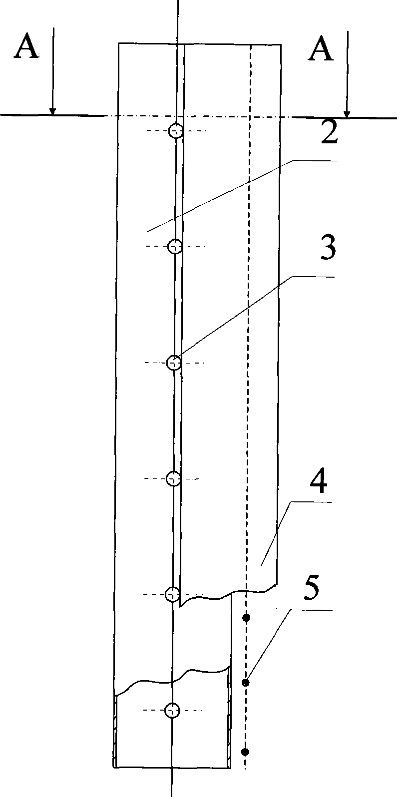 Flue-gas swirl strong mixing split filter board