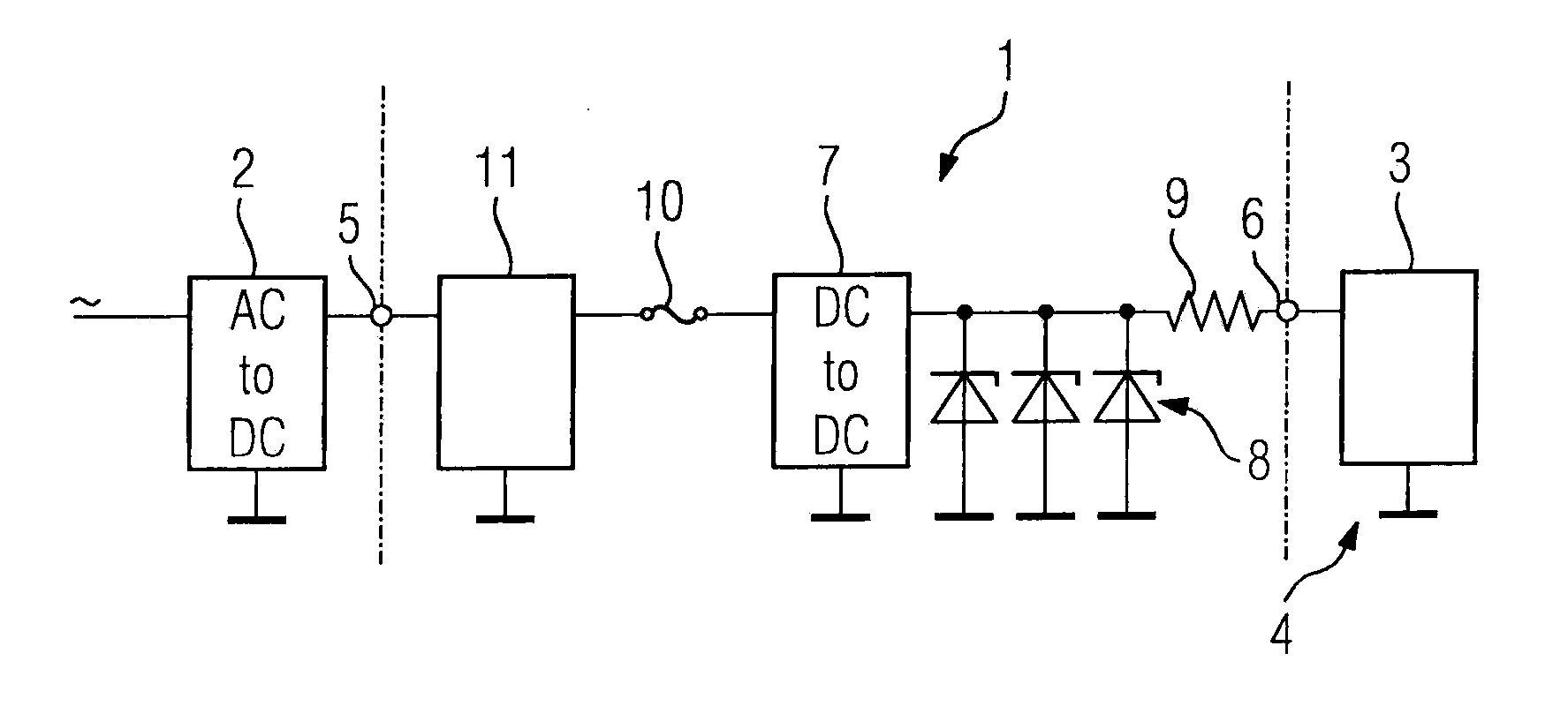 Intrinsically Safe Energy Limiting Circuit