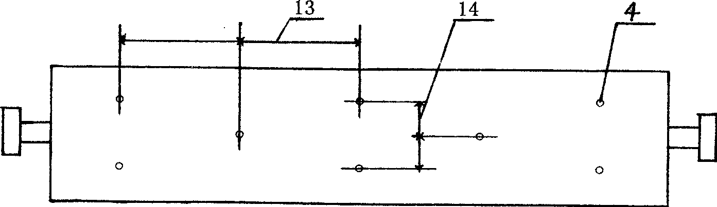 Method for hardening sand mold by CO2 blowing