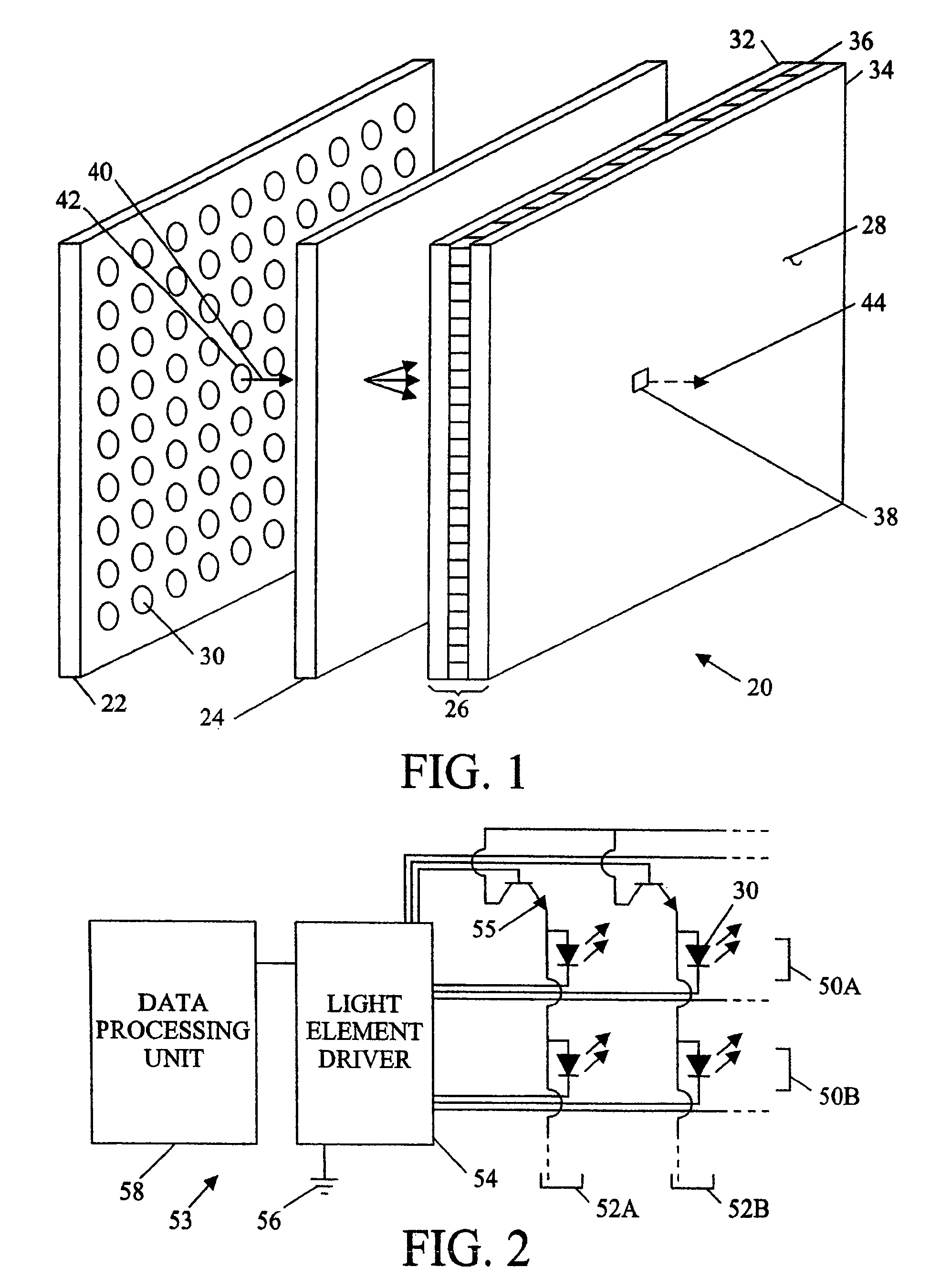 Liquid crystal display with filtered black point