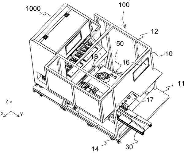 Full-automatic intelligent test system and application method thereof