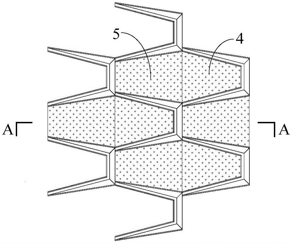 Exposed frame type low-wind-resistance scales curtain wall structure and mounting method thereof