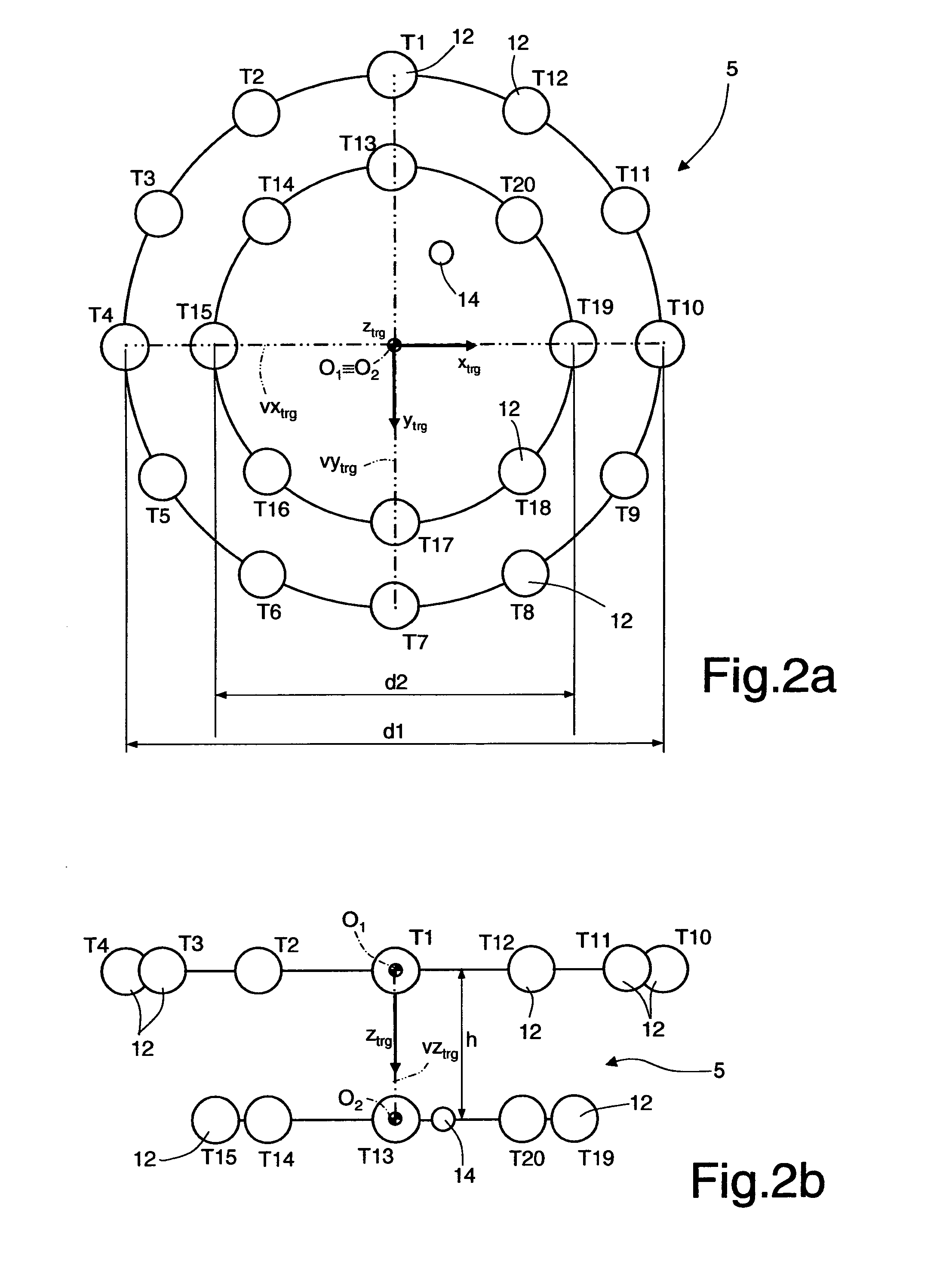 System and related method for determining vehicle wheel alignment