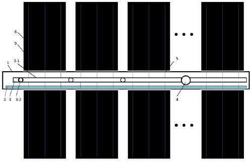 Efficient gas extraction method for up-and-down combined fracturing area of broken soft low-permeability coal seam well