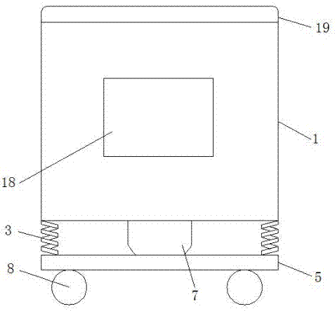 Multifunctional packaging box for electronic equipment