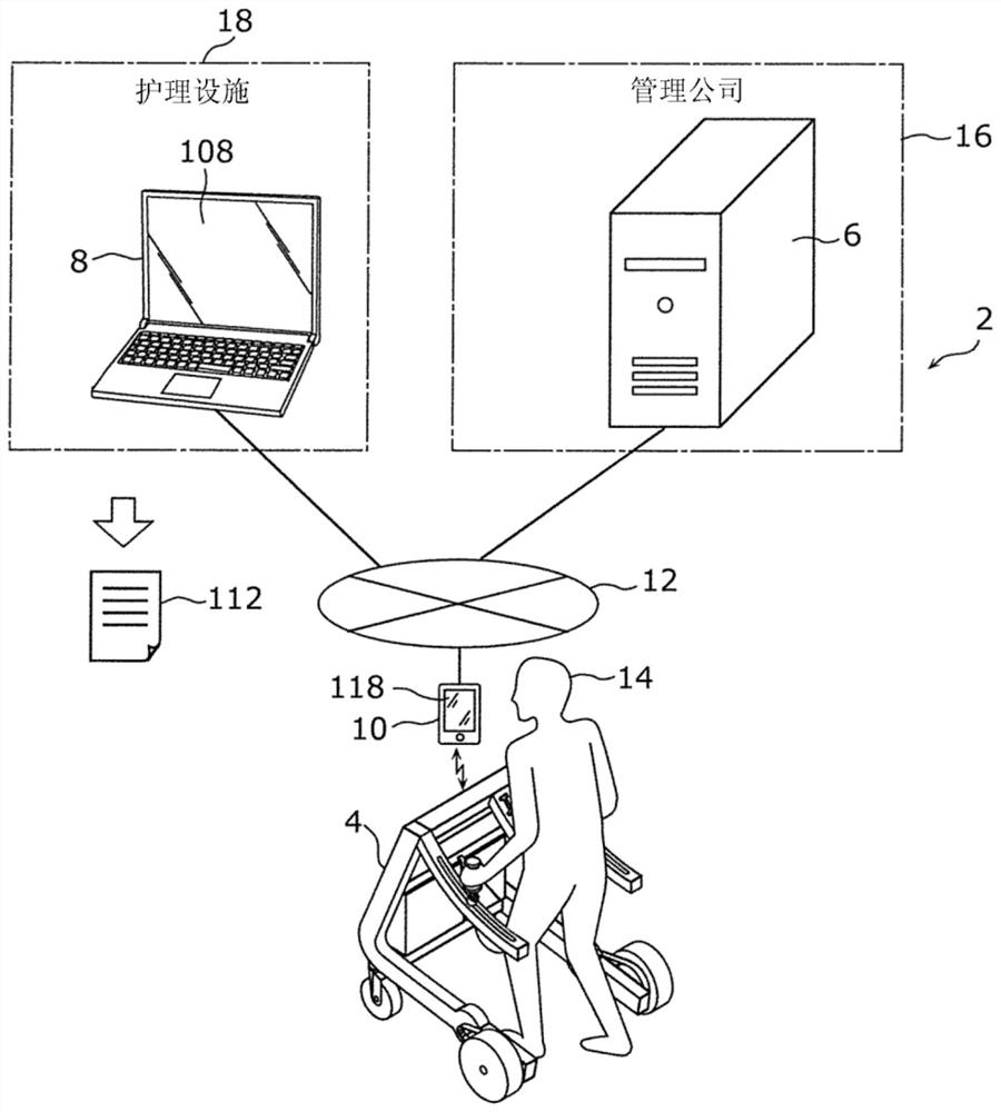 Stride calculation system