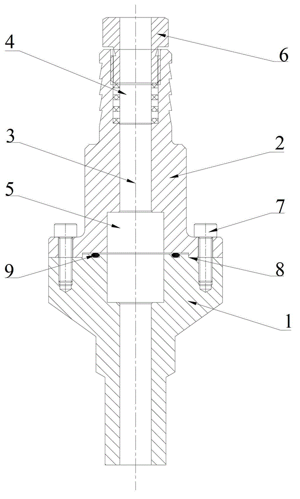 Cable watertight stuffing box and using method thereof