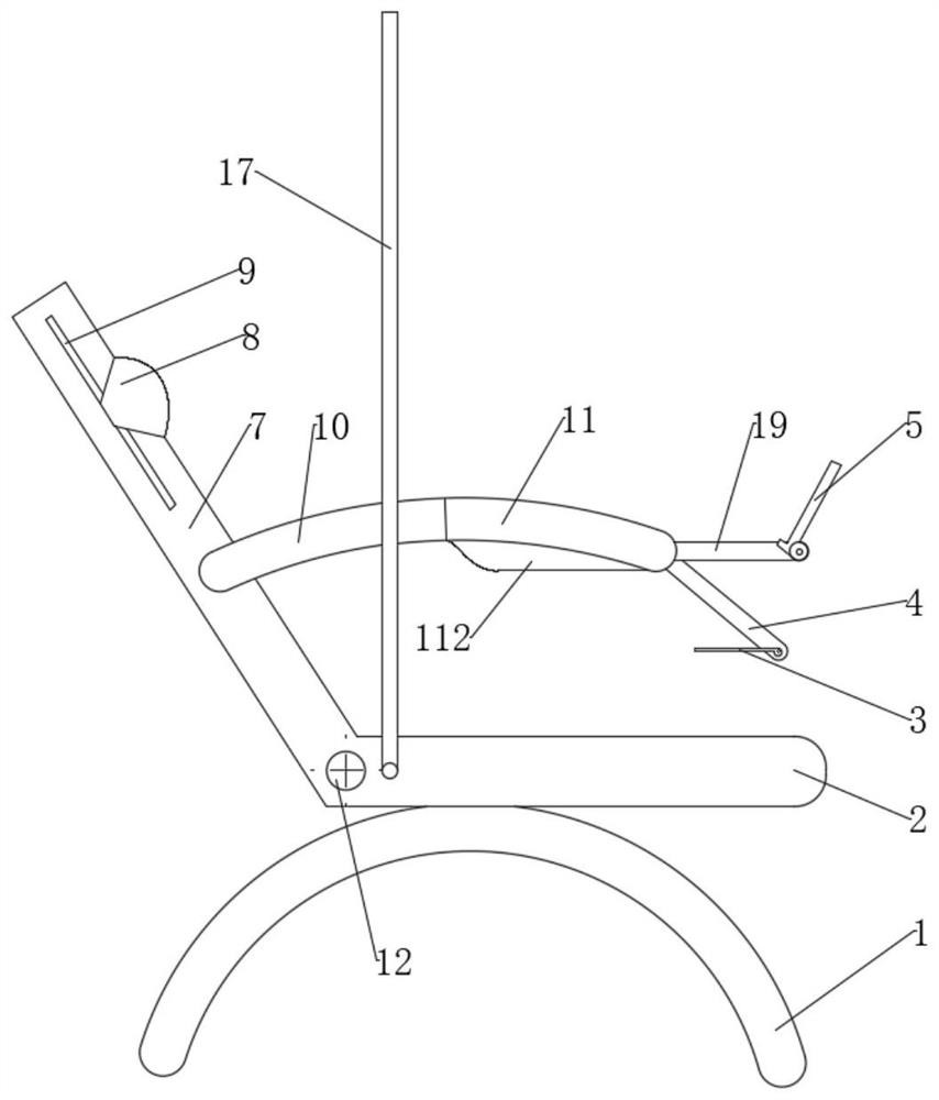 A special chair for pediatric infusion