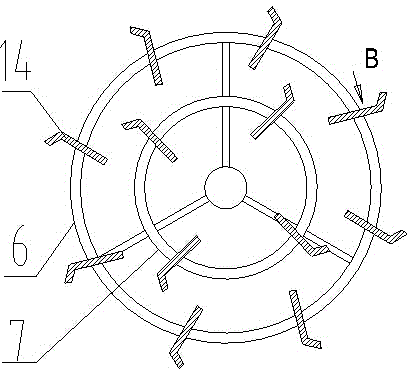 Horizontal mortar mixer